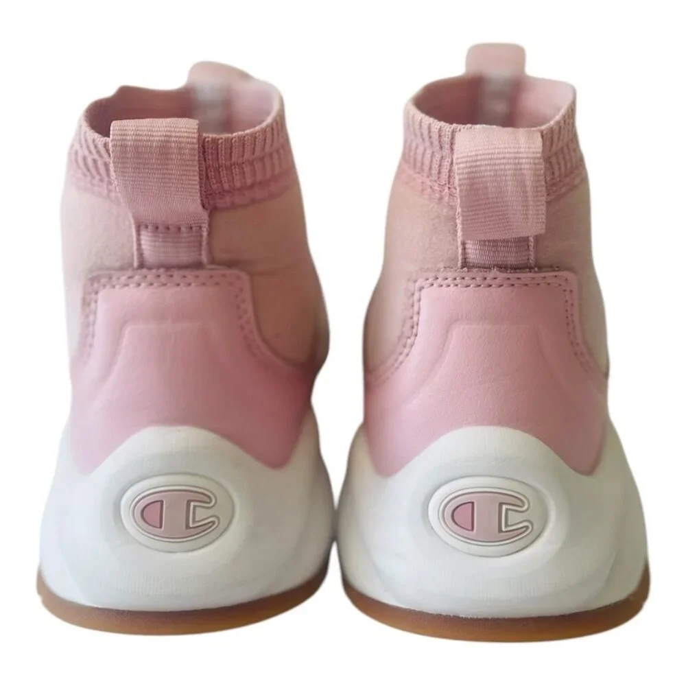 Pink Champion Meloso Rally Pro shoes athletic wear sneakers size 6.5 - Picture 4 of 15